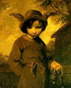 Sir Joshua Reynolds mercury as cut purse oil painting artist